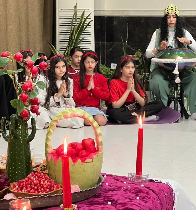مراسم شب یلدا در توریا
